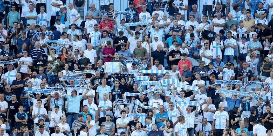 Rijeka: Navijači na nogometnoj utakmici HNK Rijeka i Dukagjini Rijeka: Navijači na nogometnoj utakmici HNK Rijeka i Dukagjini