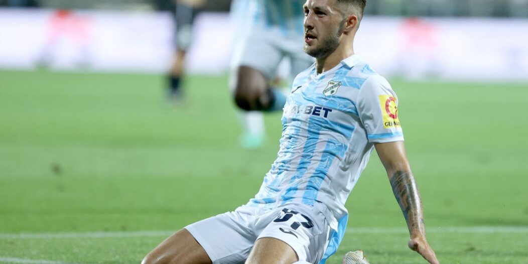 Rijeka: Slavlje nakon pogotka Marca Pašalića za 1:0 protiv Dukagjinija Rijeka: Slavlje nakon pogotka Marca Pašalića za 1:0 protiv Dukagjinija