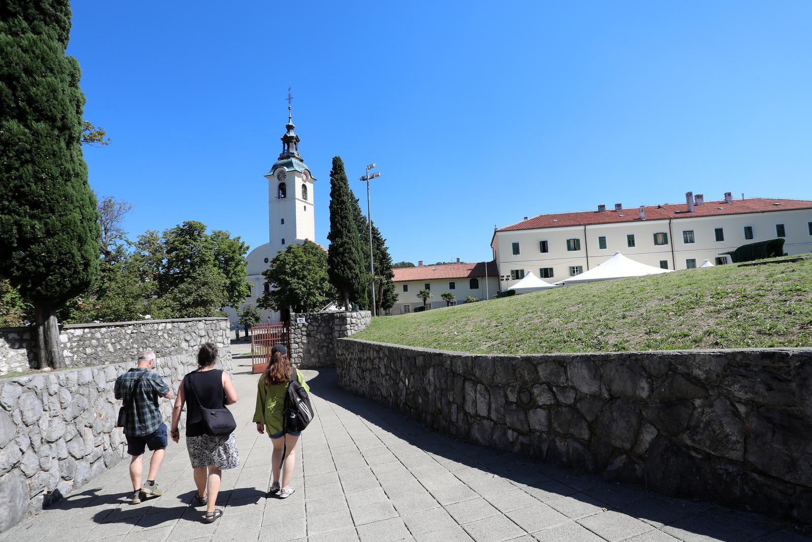 Rijeka: Priprema svetita na Trsatu za Veliku Gospu
