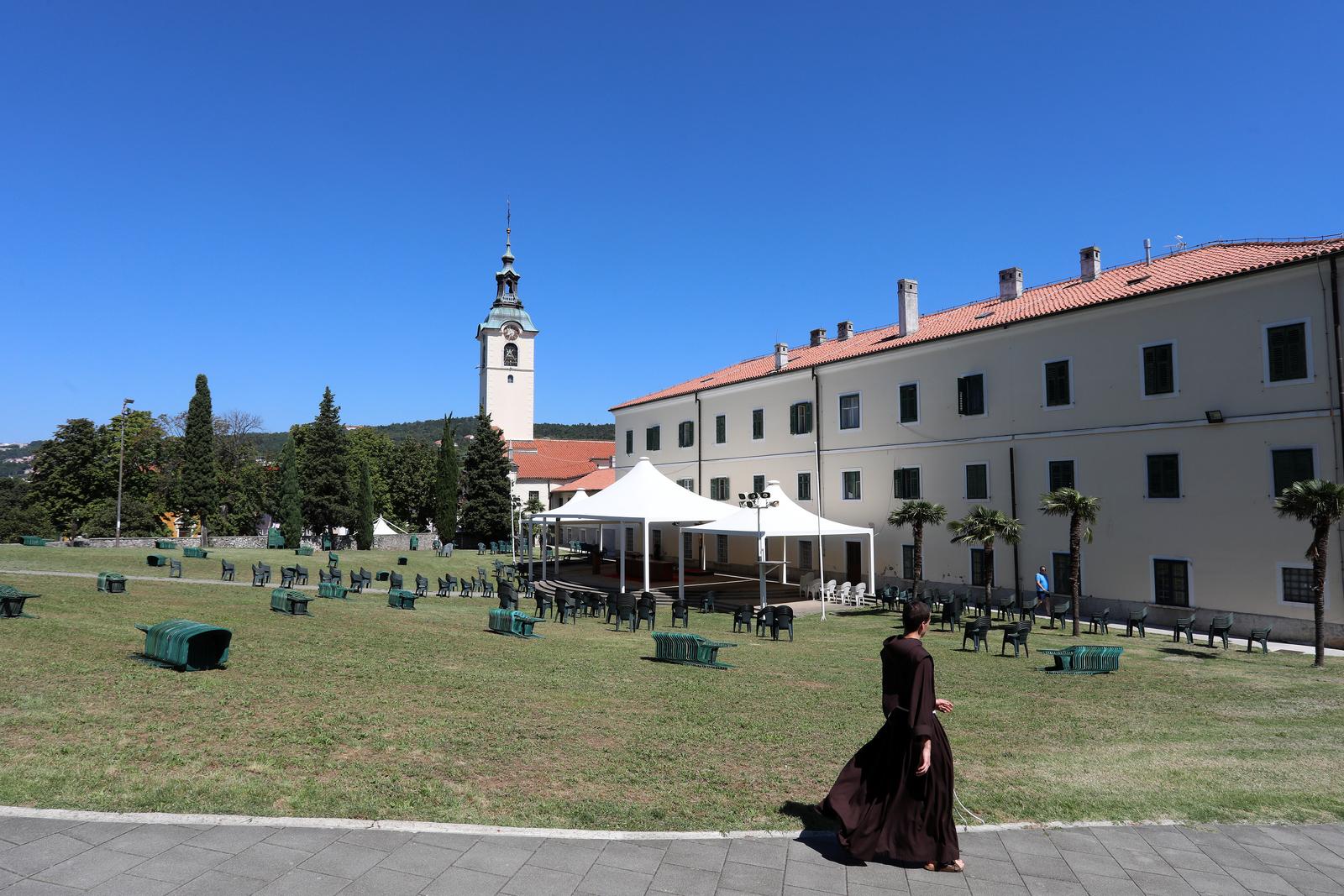 Rijeka: Priprema svetišta na Trsatu za Veliku Gospu