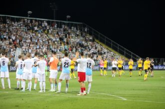 Rijeka: Uzvratna utakmica 3. pretkola Konferencijske lige HNK Rijeka – B36 Torshavn. Rijeka: Uzvratna utakmica 3. pretkola Konferencijske lige HNK Rijeka – B36 Torshavn.