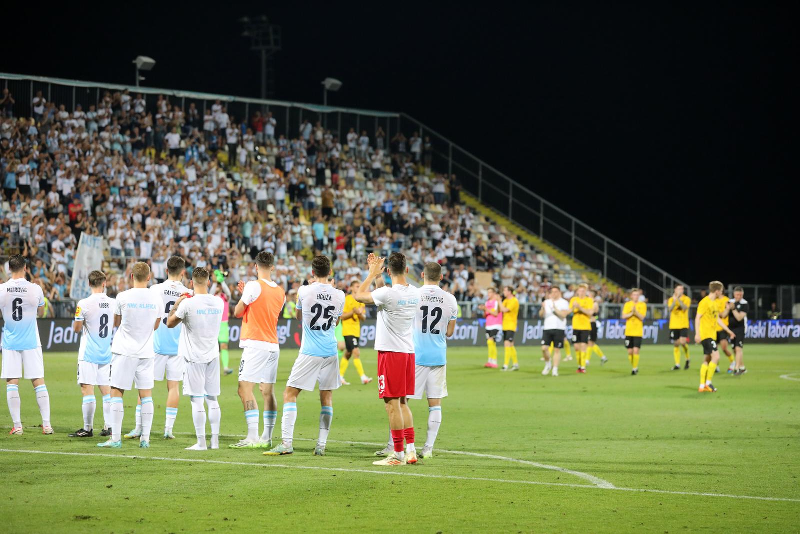 Rijeka: Uzvratna utakmica 3. pretkola Konferencijske lige HNK Rijeka – B36 Torshavn. Rijeka: Uzvratna utakmica 3. pretkola Konferencijske lige HNK Rijeka – B36 Torshavn.