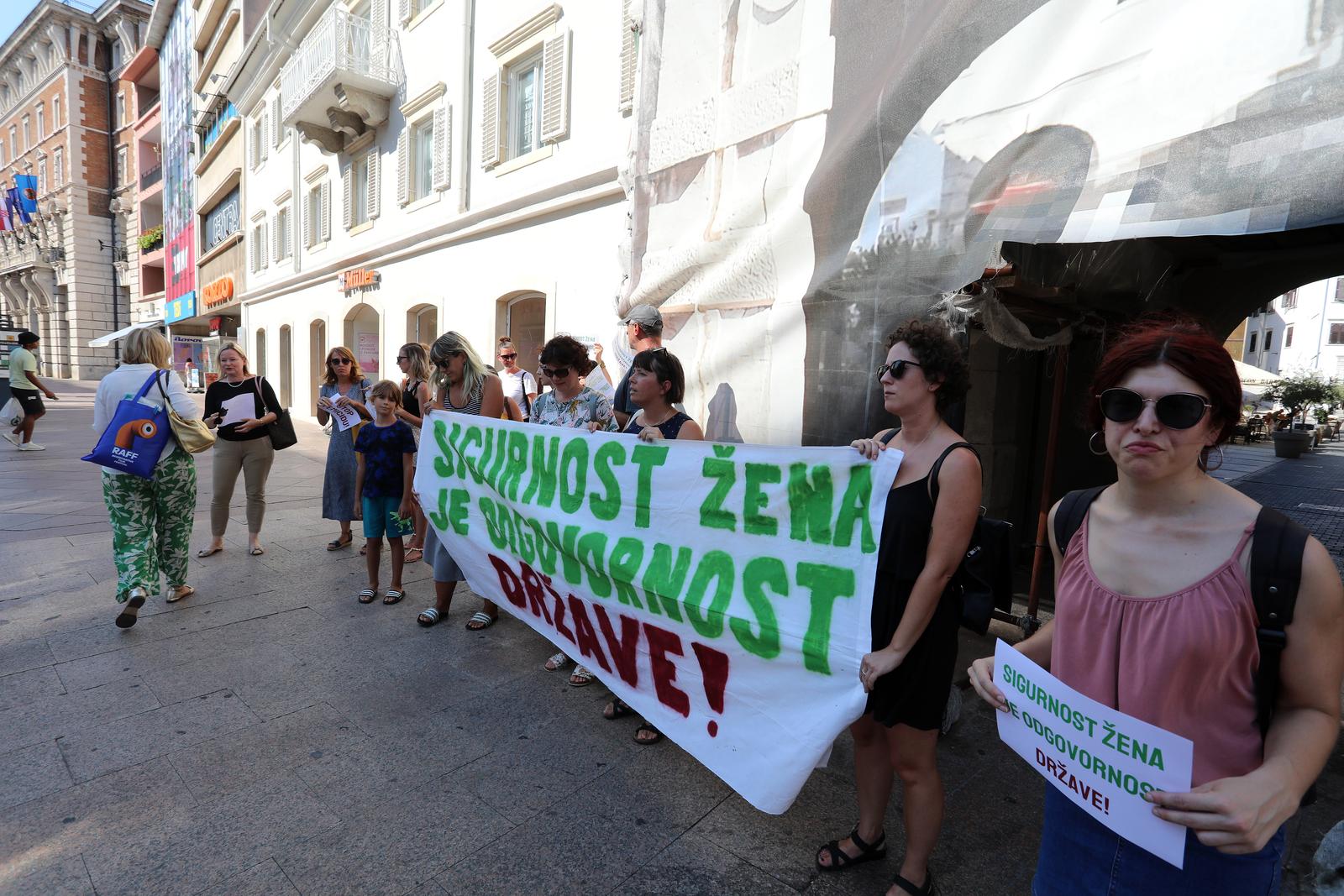 Rijeka: Javna akcija “Sigurnost žena je odgovornost države”