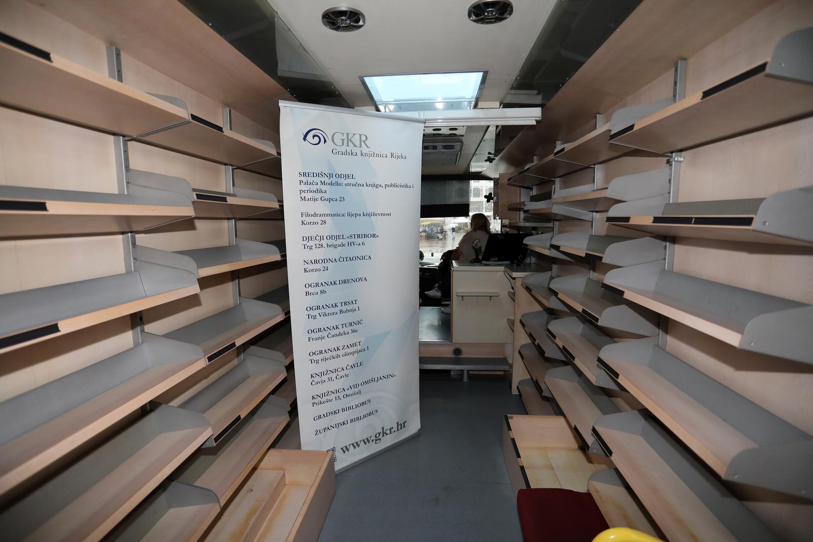Rijeka: Predstavljanje novog gradskog bibliobusa Rijeka: Predstavljanje novog gradskog bibliobusa