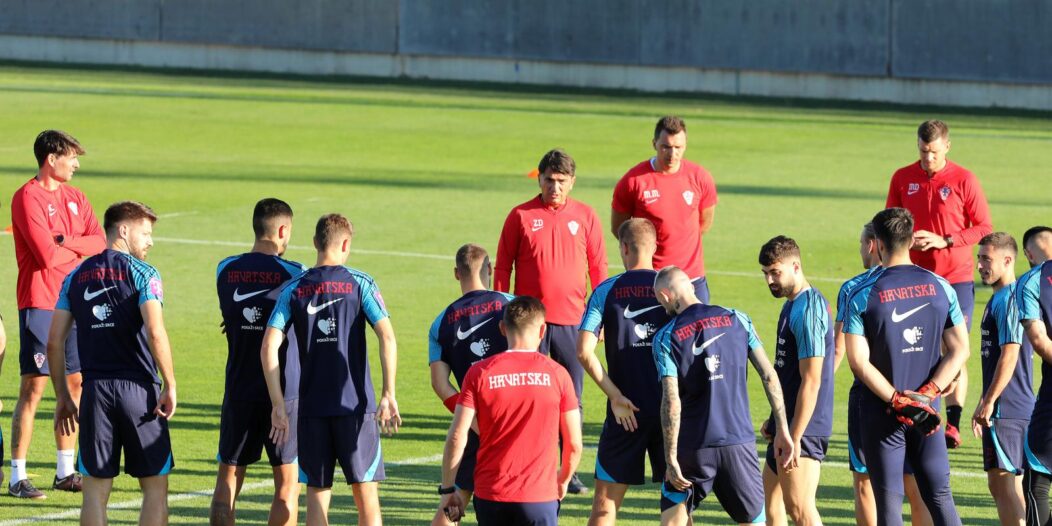 Rijeka: Trening Hrvatske nogometne reprezentacije Rijeka: Trening Hrvatske nogometne reprezentacije