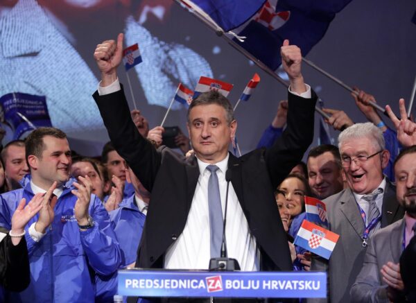 ARHIVA – 11.01.2015. Kolinda Grabar Kitarovi? je izabrana za prvu predsjednicu Republike Hrvatske