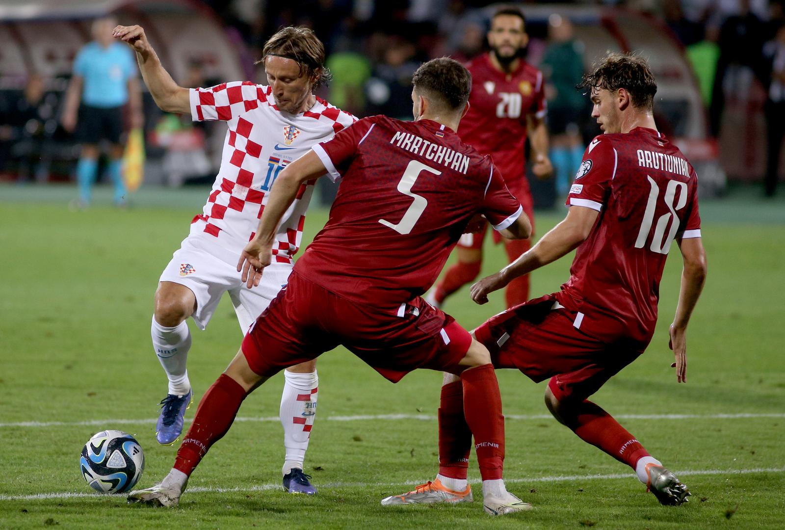 Erevan: Kvalifikacijska utakmica za UEFA Euro 2024., Armenija – Hrvatska Erevan: Kvalifikacijska utakmica za UEFA Euro 2024., Armenija – Hrvatska