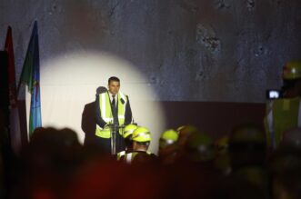 Svečano obilježavanje proboja druge cijevi tunela Učka Svečano obilježavanje proboja druge cijevi tunela Učka