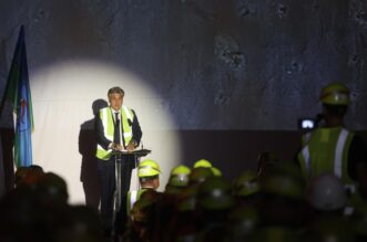 Svečano obilježavanje proboja druge cijevi tunela Učka Svečano obilježavanje proboja druge cijevi tunela Učka