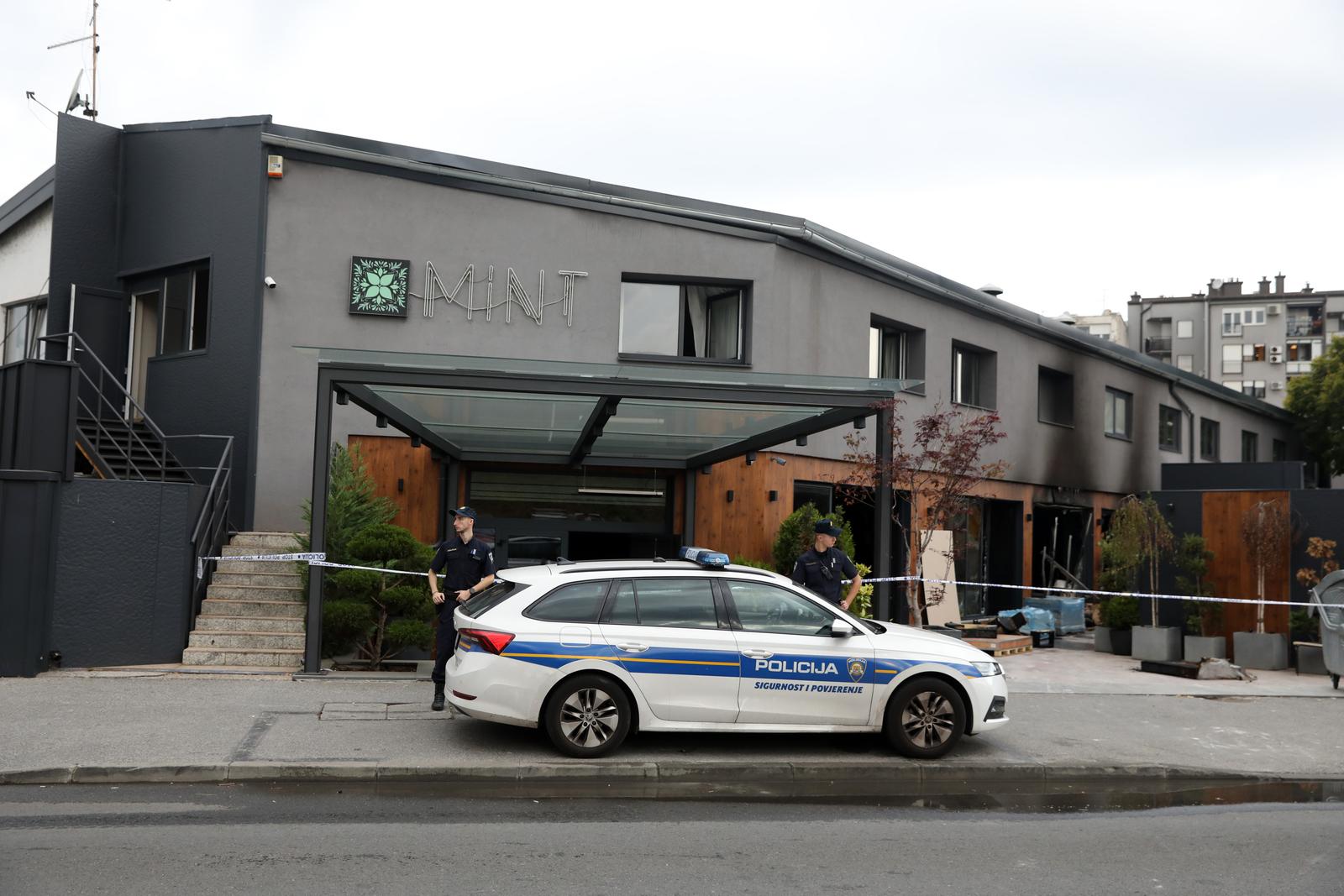 Zagreb: Izgorio noćni klub Mint Zagreb: Izgorio noćni klub Mint