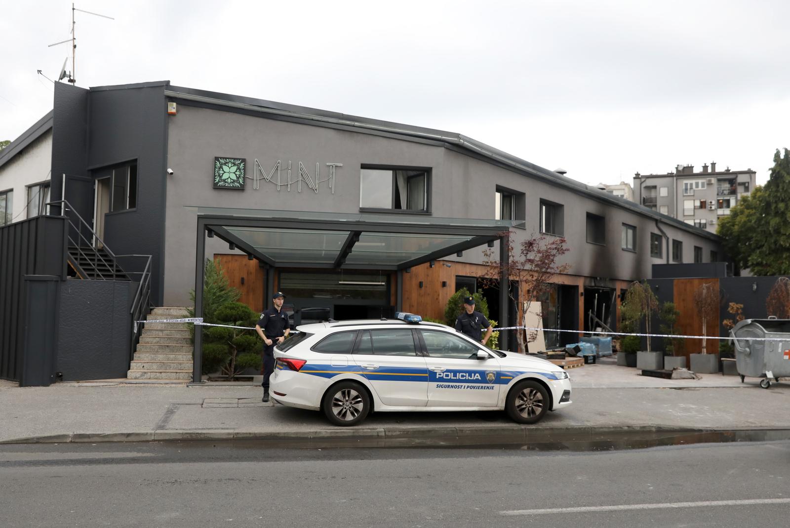 Zagreb: Izgorio noćni klub Mint Zagreb: Izgorio noćni klub Mint