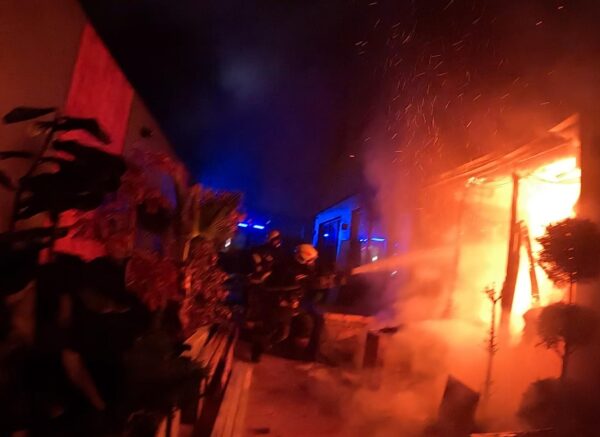 Zagreb: Trenutak gašenja noćnog kluba Mint
