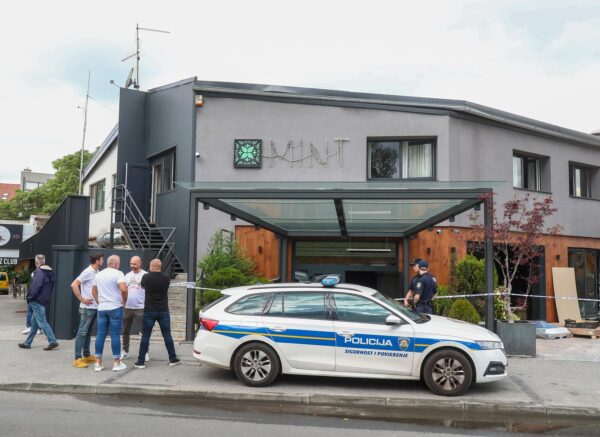 Zagreb: Policijski očevid u klubu Mint koji je u potpunosti izgorio