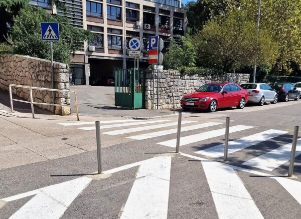 pješački prijelaz škola rijeka plus