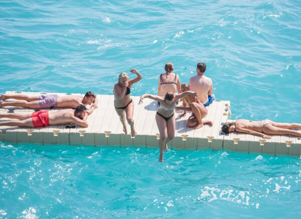 Dubrovnik: Prepuna plaa Banje