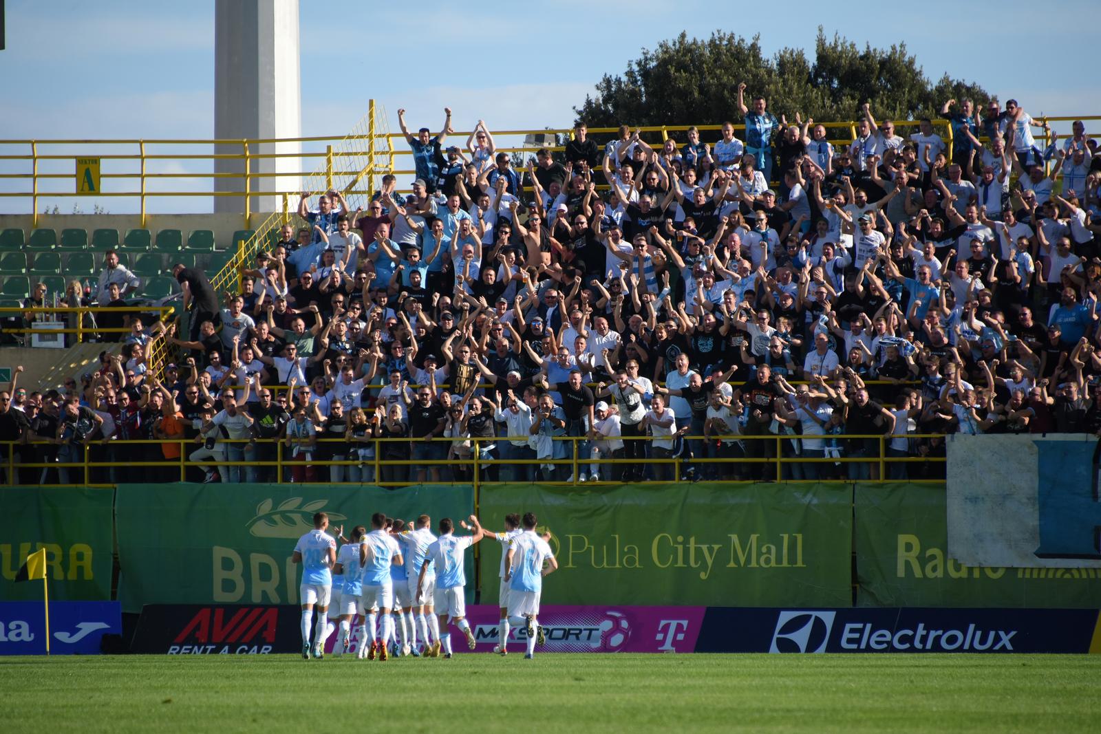 Pula: Susret 12. kola SuperSport HNL-a između Istre i Rijeke Pula: Susret 12. kola SuperSport HNL-a između Istre i Rijeke
