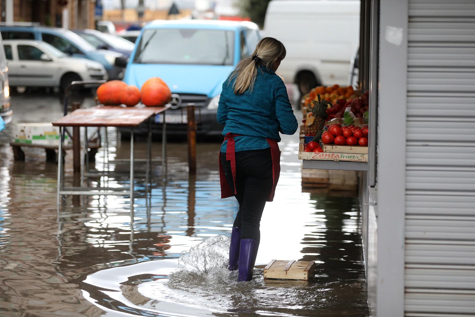 Rijeka: Nova poplava na podru?ju gradske trnice Rijeka: Nova poplava na podru?ju gradske trnice