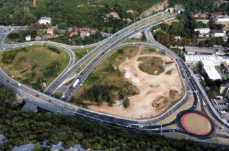 cesta d403 panorama dron škurinje 133 cesta d403 panorama dron škurinje 133