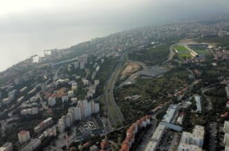 cesta d403 panorama dron škurinje 17 cesta d403 panorama dron škurinje 17