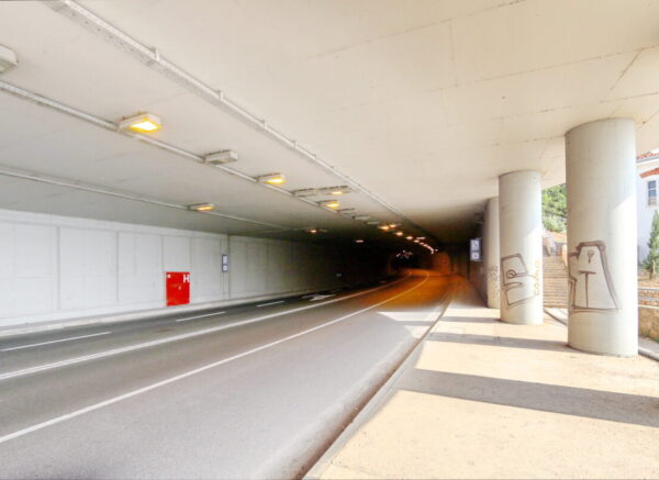 tunel pećine grad