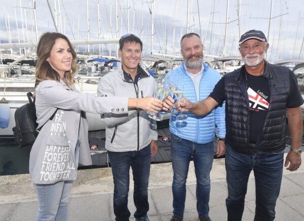 Split, 02.11.2023 – Svecani docek Ivice Kostelica, prvaka Mediterana u jedrenju u klasi 40