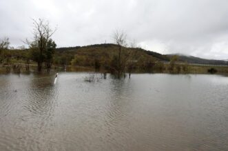Grobničko polje i prometnice pod vodom Grobničko polje i prometnice pod vodom