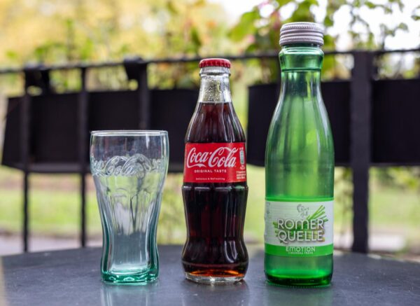 Osijek: Boce Coca-Cole i Romerquelle vode