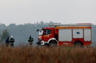 Policijski očevid na mjestu nesreće ministra Banožića gdje je jedna osoba poginula Policijski očevid na mjestu nesreće ministra Banožića gdje je jedna osoba poginula