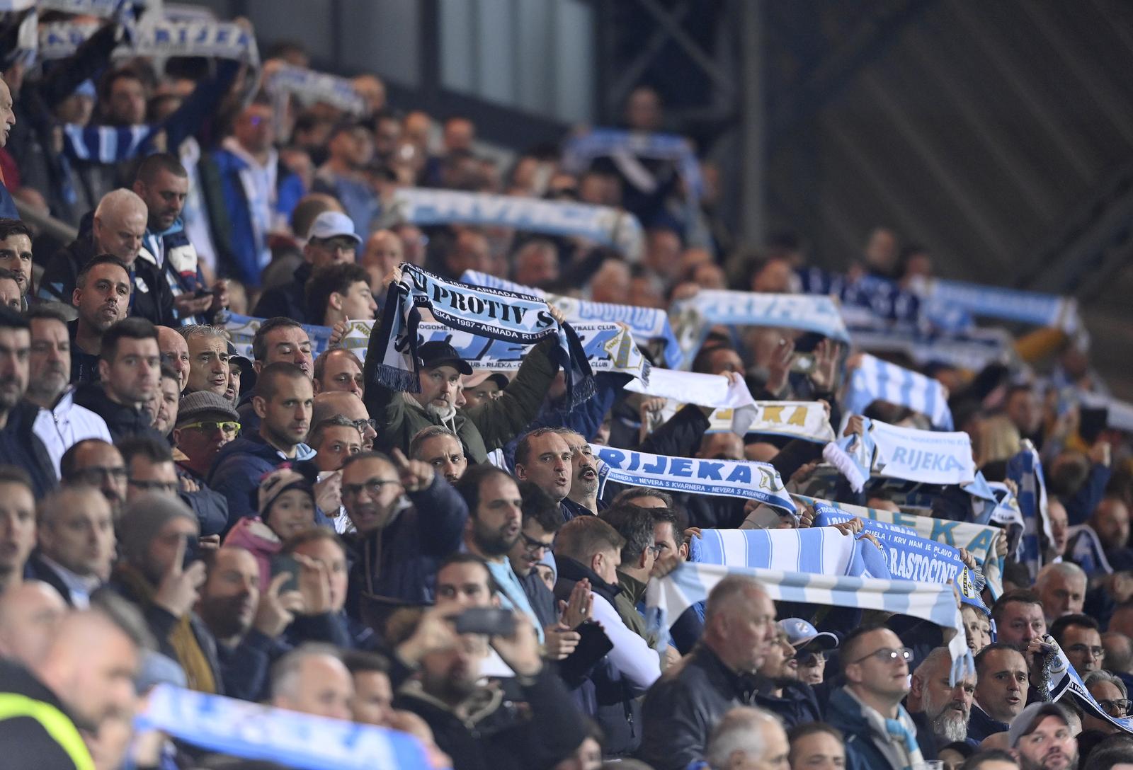 Rijeka: Utakmica HNK Rijeka i GNK Dinamo u 15. kolu Prve HNL