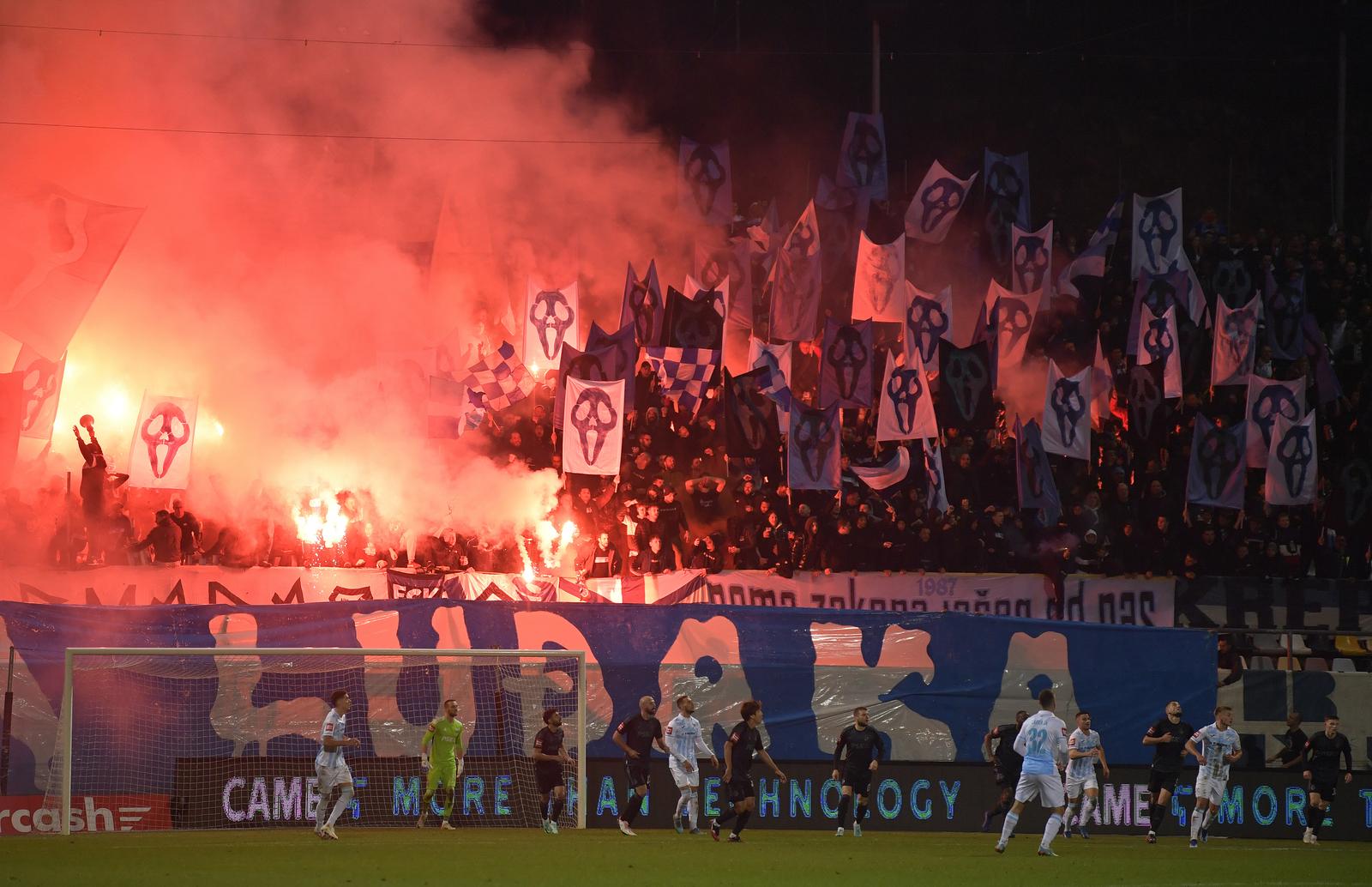Rijeka: Utakmica HNK Rijeka i GNK Dinamo u 15. kolu Prve HNL
