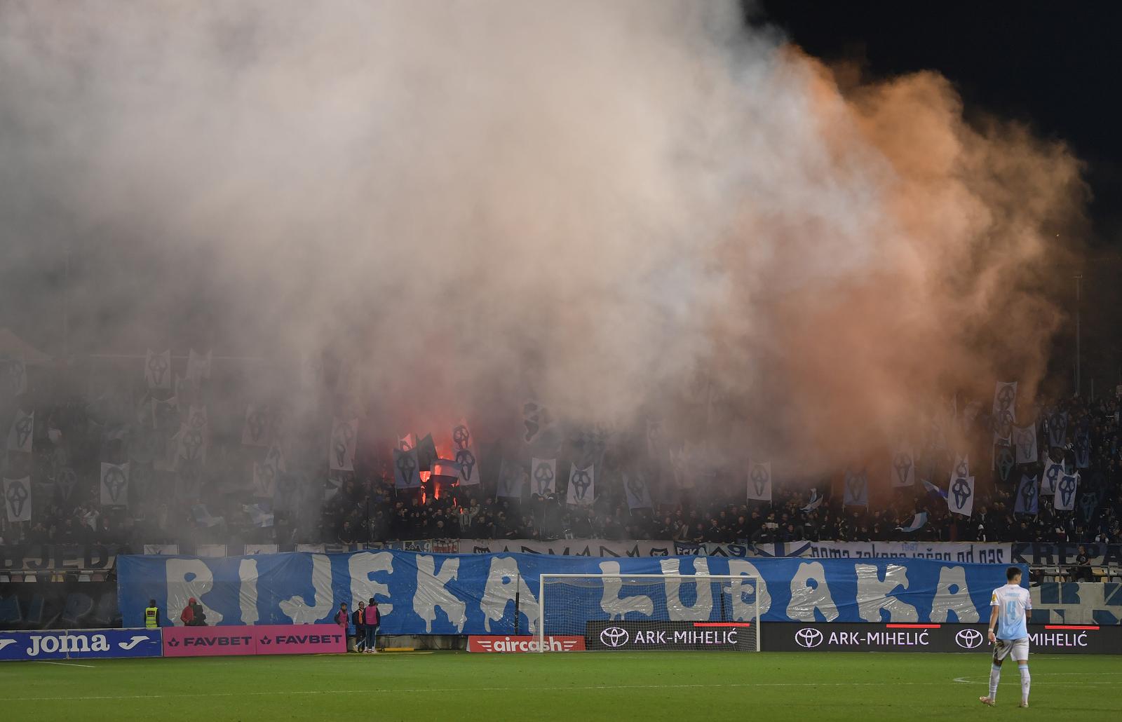 Rijeka: Utakmica HNK Rijeka i GNK Dinamo u 15. kolu Prve HNL