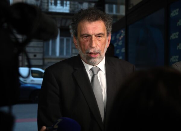Zagreb: Dolazak članova HDZ-a na sjednicu šireg predsjedništva stranke