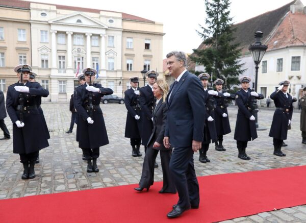 Zagreb: Plenković se sastao s predsjednicom Vlade Talijanske Republike Giorgijom Meloni