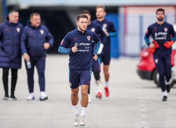 Zagreb: Trening hrvatske nogometne reprezentacije