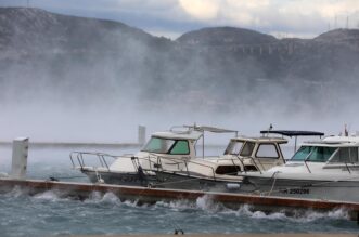 Rijeka: Problemi zbog olujne bure na rfijeckom podrucju