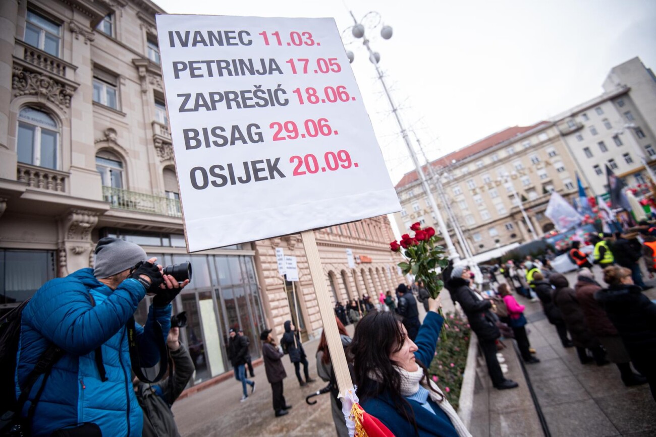 Zagreb: Održana “Tiha misa” Arijane Lekić Fridrih kao reakcija na molitelje na Trgu Zagreb: Održana “Tiha misa” Arijane Lekić Fridrih kao reakcija na molitelje na Trgu