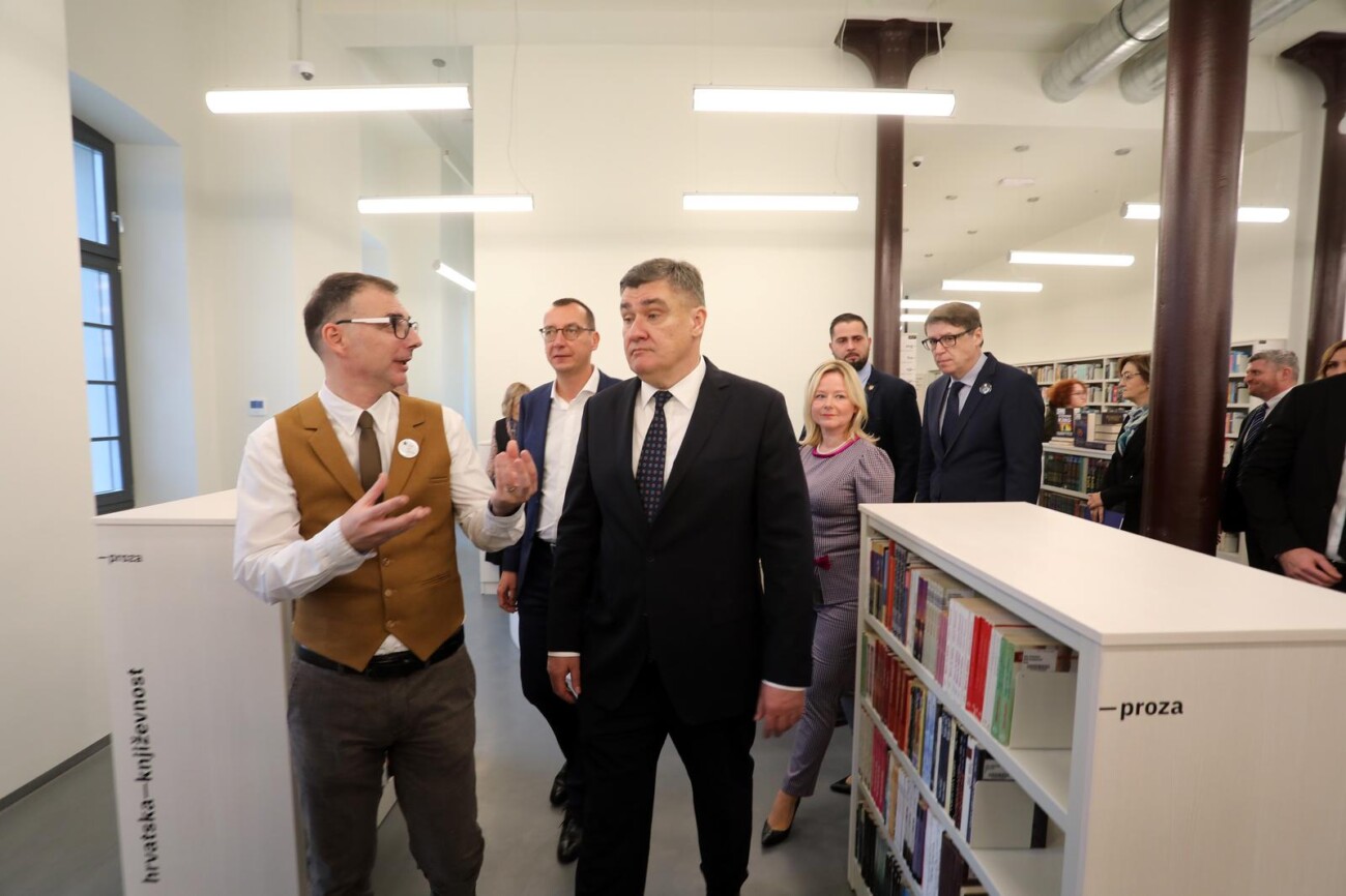 Rijeka: Zoran Milanović na otvorenju Gradske knjižnice Rijeka