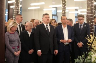 Rijeka: Zoran Milanovi? na otvorenju Gradske knjinice Rijeka