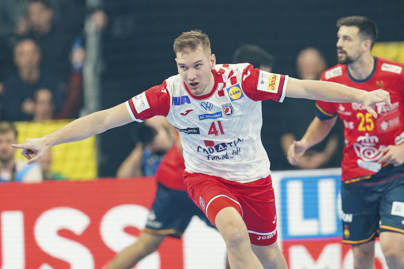 Mannheim:  Utakmica 1. kola skupine B na Europskom prvenstvu rukometaa Hrvatska – panjolska