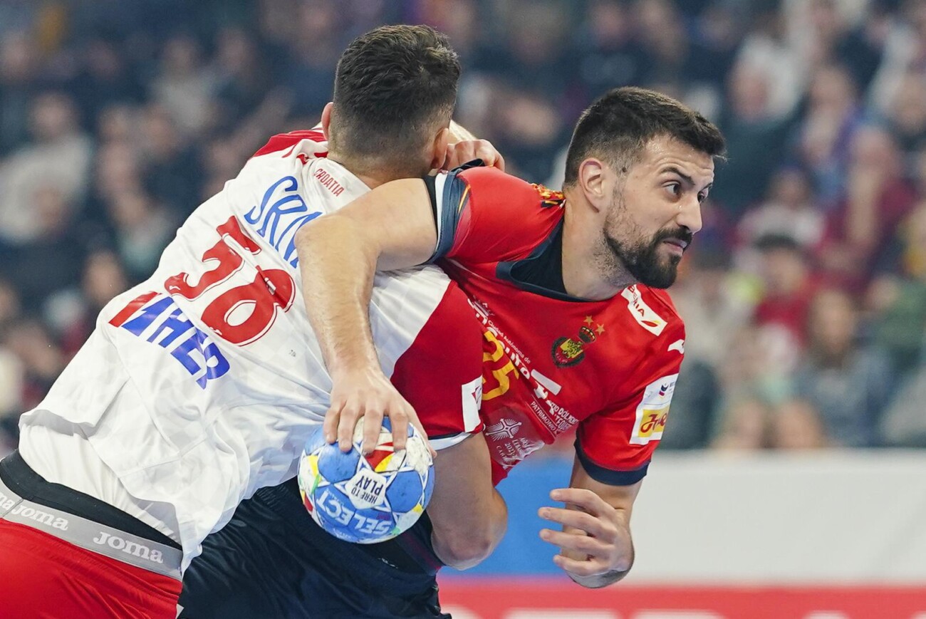 Mannheim:  Utakmica 1. kola skupine B na Europskom prvenstvu rukometaa Hrvatska – panjolska