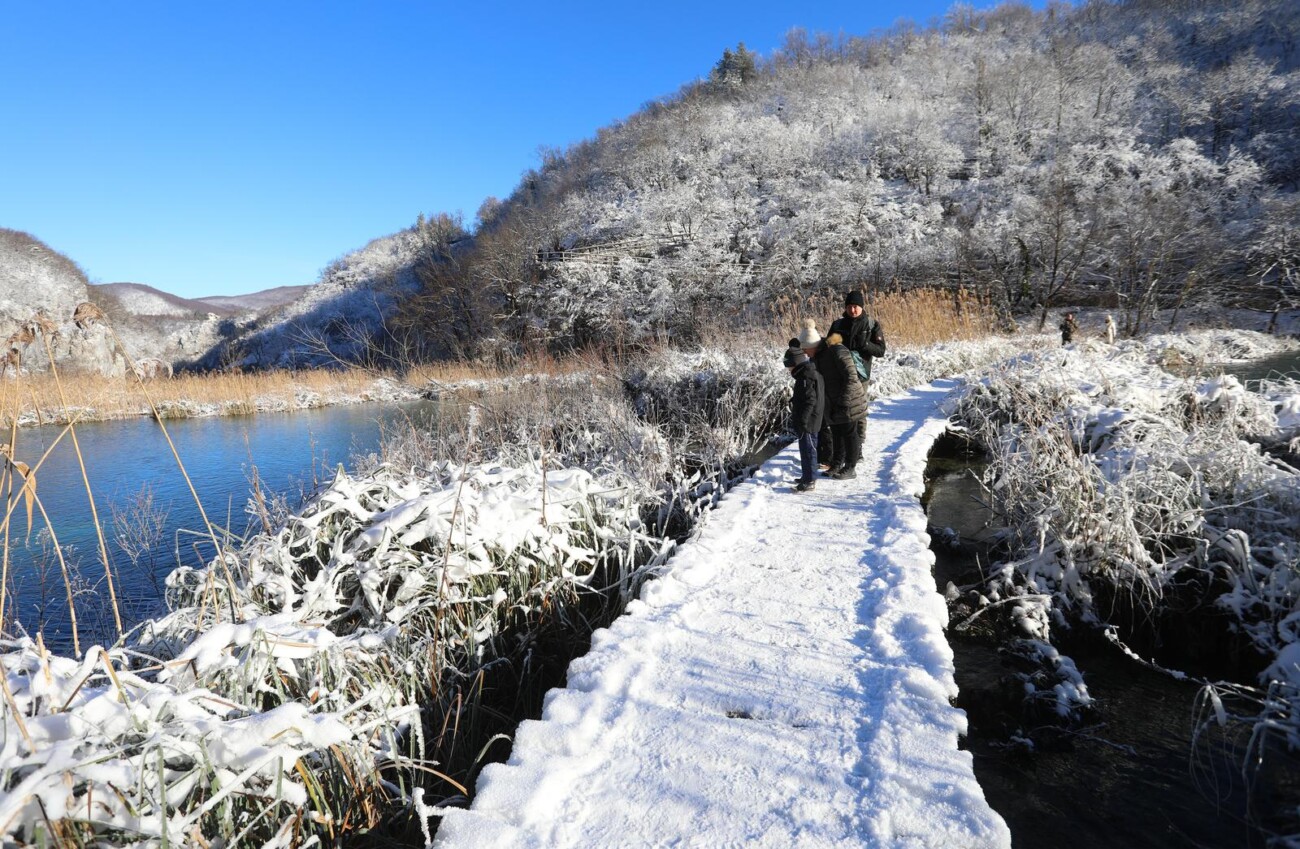 Plitvice pod snijegom i ledom