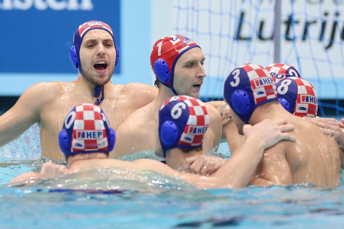 Zagreb: Polufinalna utakmica Hrvatske i Mađarske na Europskom prvenstvu u vaterpolu Zagreb: Polufinalna utakmica Hrvatske i Mađarske na Europskom prvenstvu u vaterpolu