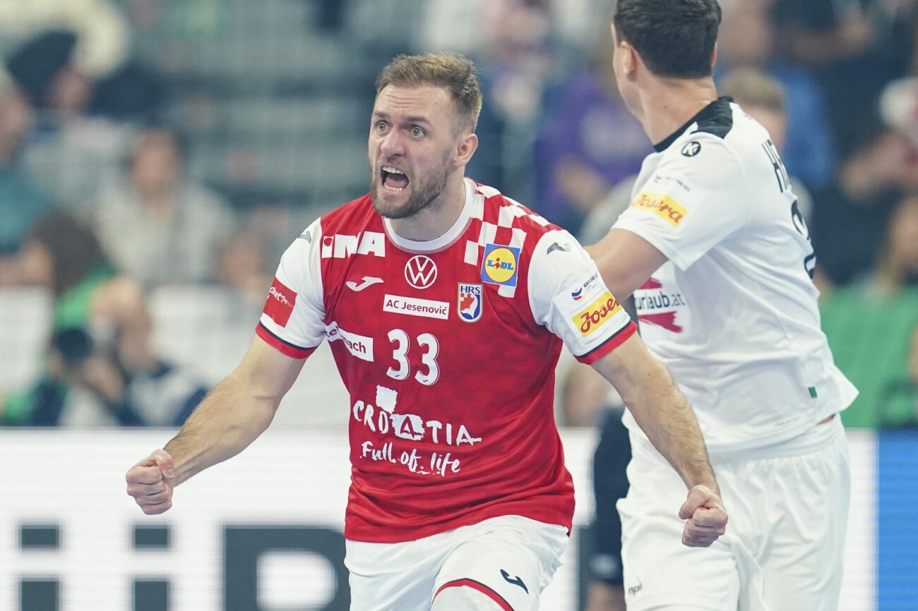 Mannheim: Hrvatska protiv Austrije na Europskom rukometnom prvenstvu