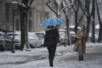 Zagreb: Zahlađenje i snijeg na ulicama grada Zagreb: Zahlađenje i snijeg na ulicama grada
