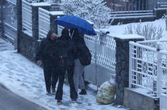 Zagreb: Zahla?enje i snijeg na ulicama grada Zagreb: Zahla?enje i snijeg na ulicama grada