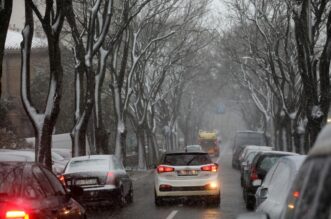 Rijeka: Gust snijeg pada širom grada Rijeka: Gust snijeg pada širom grada