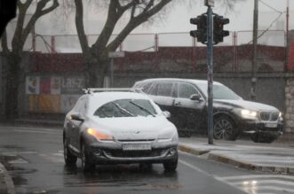 Rijeka: Gust snijeg pada irom grada Rijeka: Gust snijeg pada irom grada