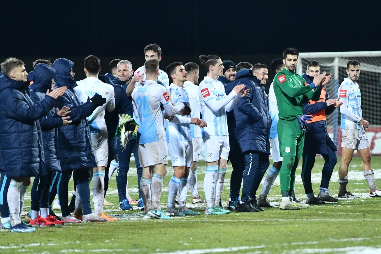 Naguravanje nogometaša Gorice i Rijeke nakon utakmice Naguravanje nogometaša Gorice i Rijeke nakon utakmice