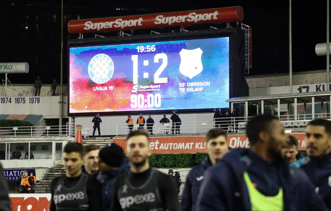 Split: Rijeka slavila na Poljudu i preuzela vrh ljestvice