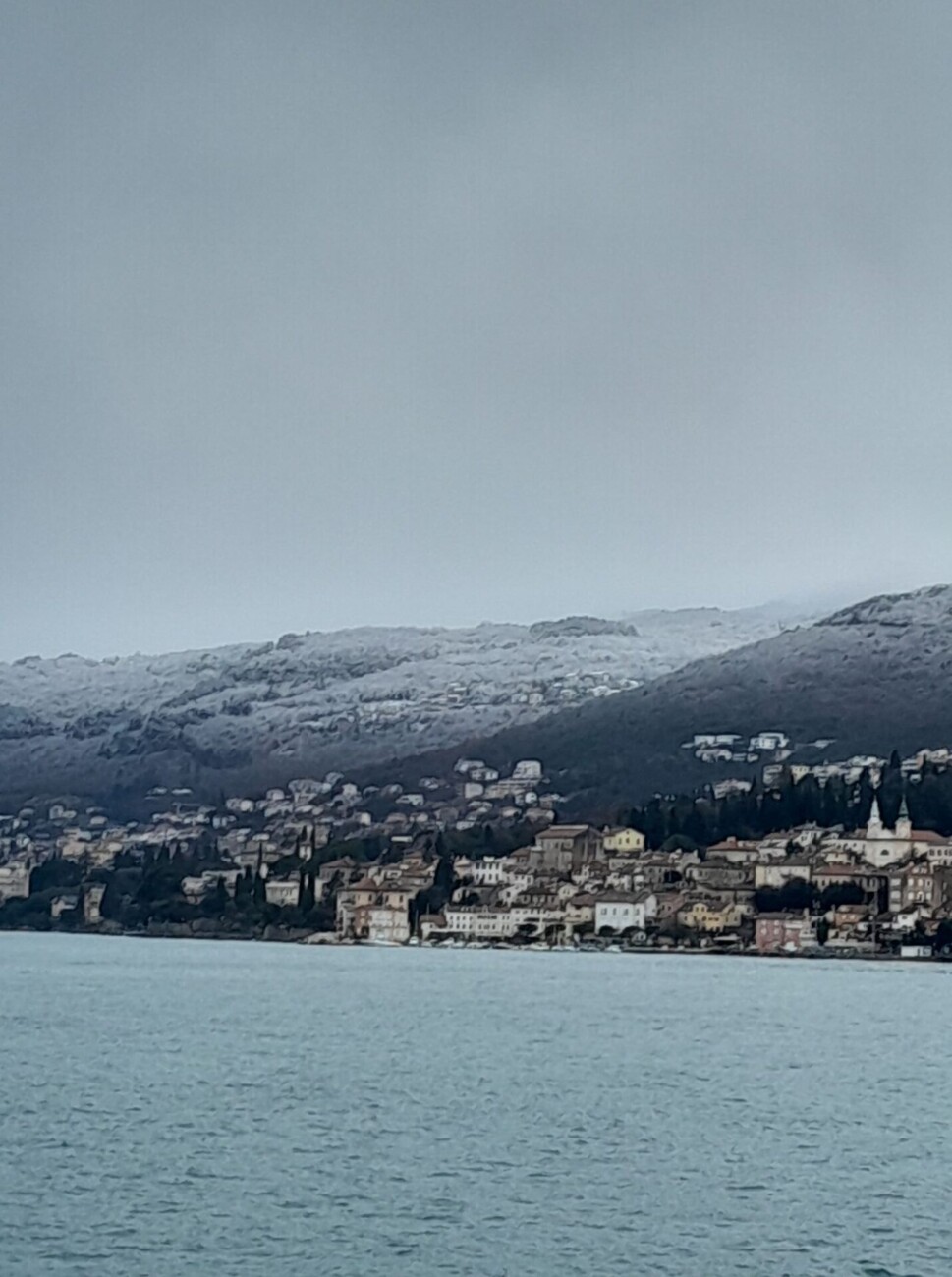 snijeg siječanj 2024. opatija neda tisma